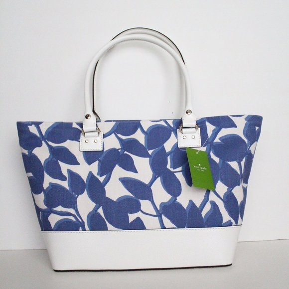 NWT Kate Spade Wellesley Leaves Tote Handbag - Picture 2 of 6